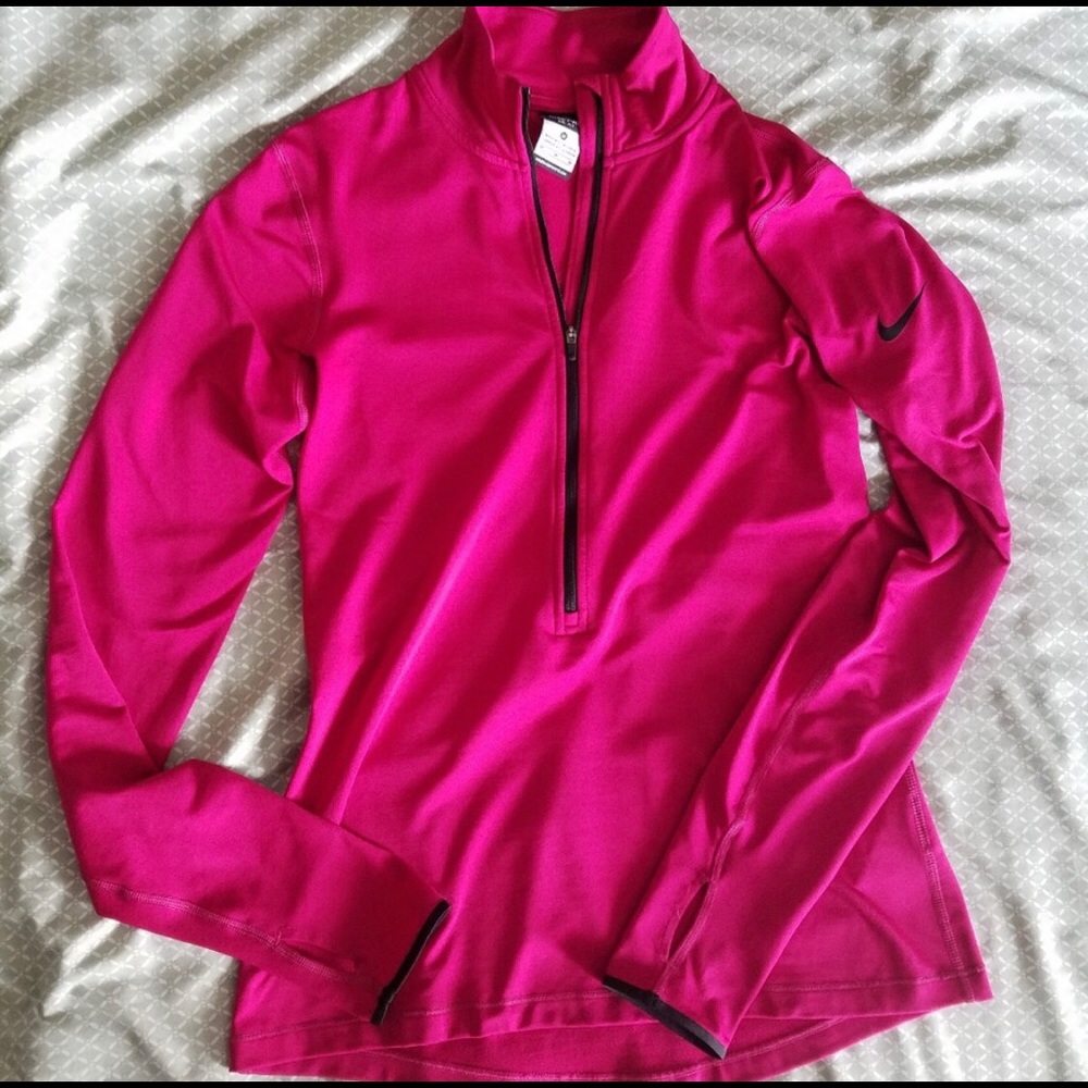 Nike Dri-fit half zip running top